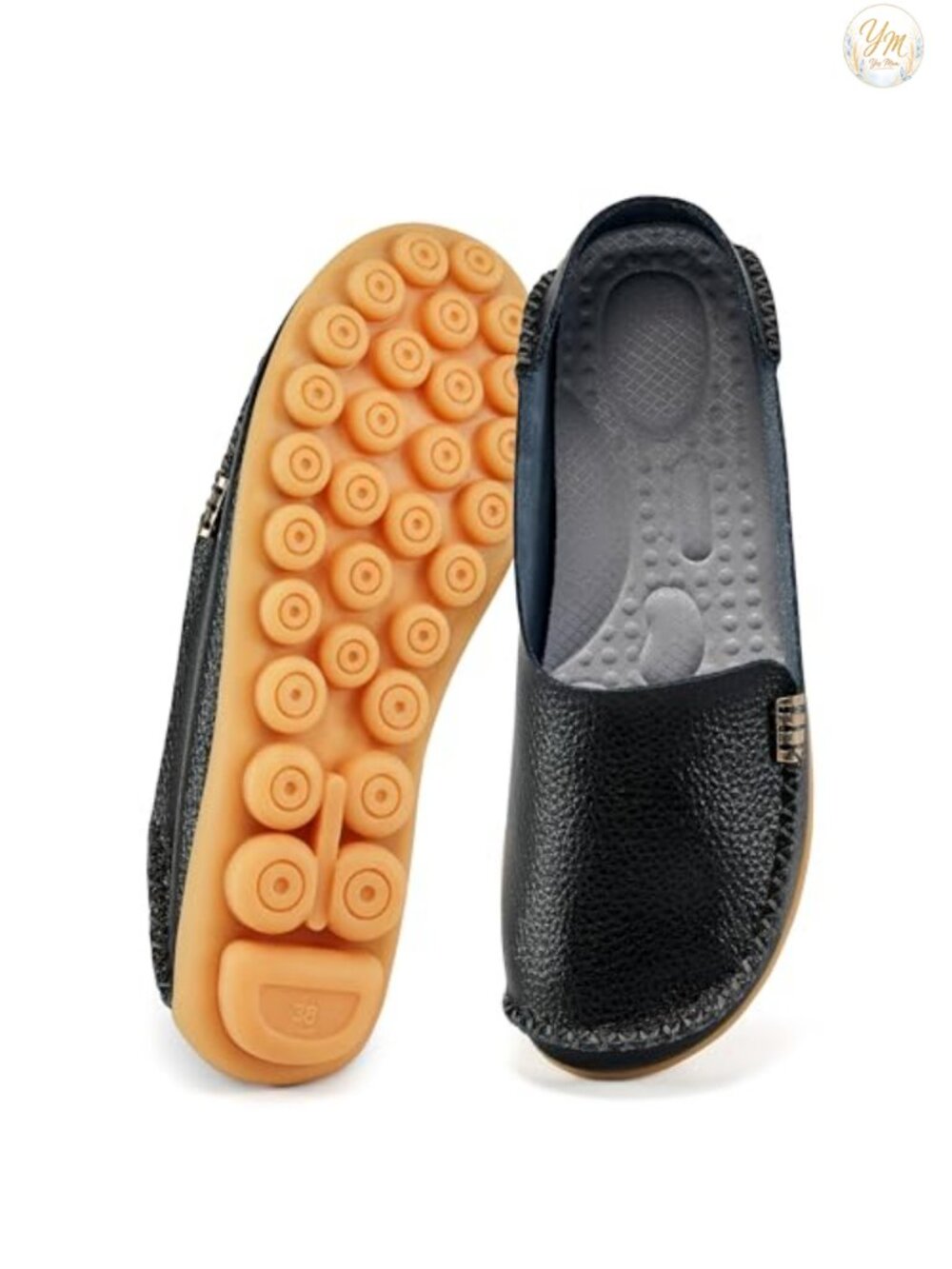 Women's Slip On Penny Loafers Comfortable Cushioned Memory Foam Casual Shoes